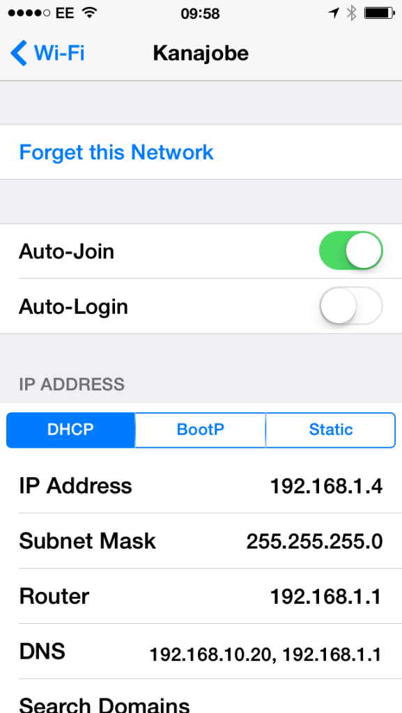 Iphone mit Hafen WLAN verbinden