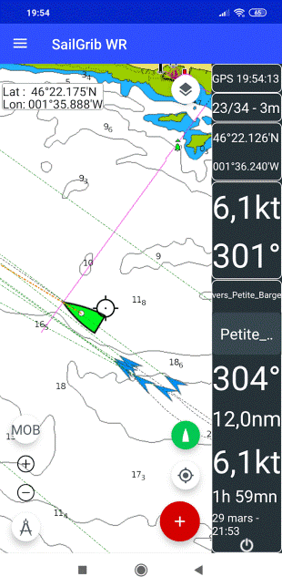 Internet AIS SailGrib