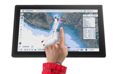 wasserdichten PC-Display für Boote