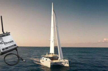 Cataruga Katamaran Schiffselektronik digital yacht