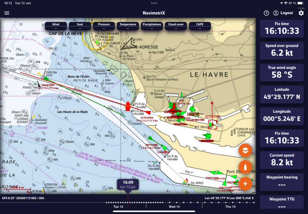 AIS NMEA daten Navimetrix