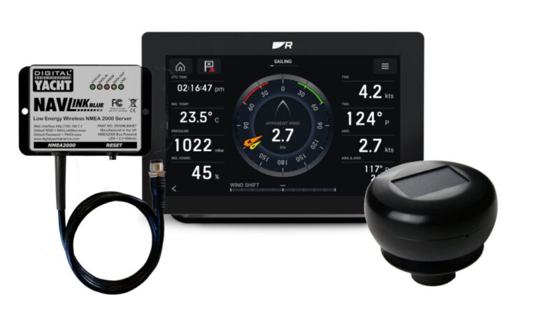 Anschluss drahtlosen Windmesser Boot calypso nmea 2000